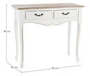 Consolle 2 Cassetti Justine in Legno