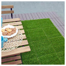 Set 12 Greenplate Piastrelle Modulari in Plastica con Erba Sintetica 37,7 x 37,7 cm