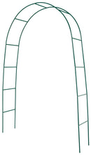Arco da Giardino in Acciaio 37x130xh240 cm per Rampicanti Rama Verde