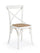 Chaise Croix Blanche en Bois