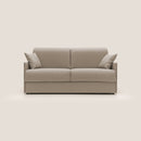 Divano Letto 2 Posti 169x90x96 cm in Tessuto Beige