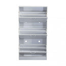 Scarpiera Vicky 60x24x115 h cm in Legno Bianca