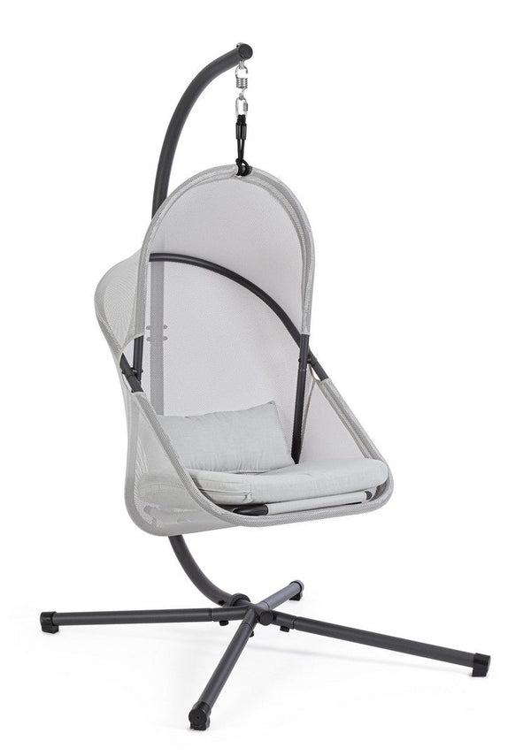 Poltrona Sospesa da Giardino 125x103x194 cm in Acciaio Algar Algar sconto