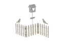 Set 2 Cancellata Decorativa con Uccellini 52 cm