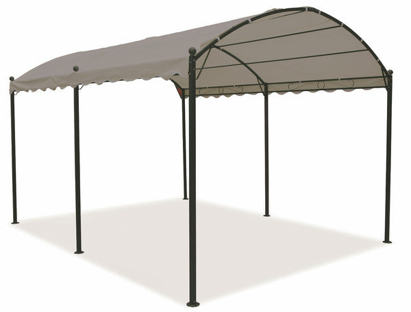 Tonnelle de jardin en fer 3x4m Soriani Tunnel Gris online