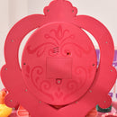 Postazione Trucco Specchiera Giocattolo per Bambini con Specchio e Accessori Rosa