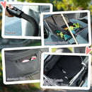 Passeggino per Cani 3 in 1 Pieghevole con Cestino Inferiore Grigio   