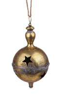 Campanaccio con Stelle Ø16,5 cm Oro