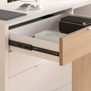 Set 10 Guide Cassetto con Chiusura Soft 45x450 mm in Acciaio Emuca Nero