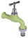 Robinet coloré pour fontaine de jardin en laiton Belfer RUB/026 Vert Acide