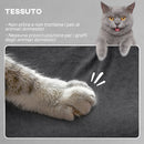 Poltrona Reclinabile Elettrica con Telecomando 80x83x104 cm in Tessuto Effetto Velluto Nero   