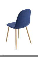 Sedia in Tessuto 43,5x45x90cm TFT Bing Blu