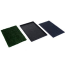 Lettiera per Cani con Erba Sintetica in Plastica PP 51x76x3 cm 