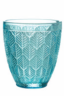 Set 6 Bicchieri Acqua in Vetro 300 ml Villa d'Este Home Tivoli Bali Leaf