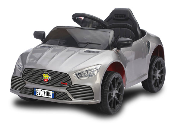 Macchina Elettrica per Bambini Deluxe 12V 4,5Ah Argento sconto