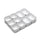 Organisateur de tiroir de salle de bain, conteneurs 10 cubes en blanc Emuca Tidy Technplastic