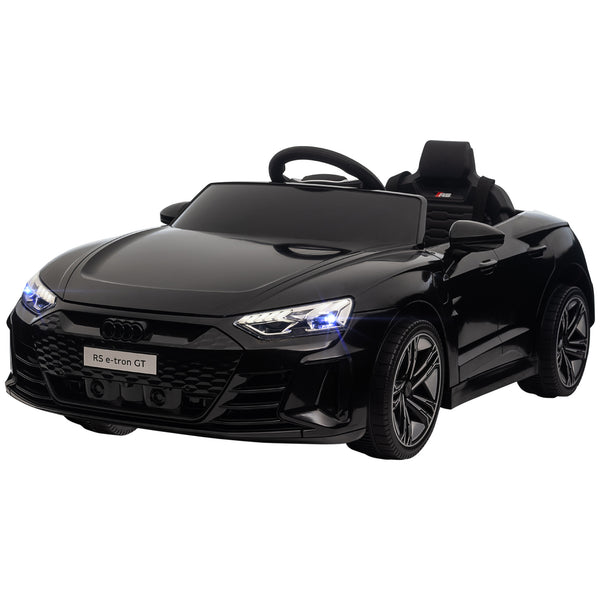 prezzo Macchina Elettrica per Bambini 12V con Licenza Audi E-Tron GT Nera
