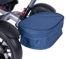 Triciclo Passeggino per Bambini 95x52x105 cm con Seggiolino Reversibile Jolly Blu-10