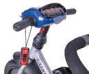 Triciclo Passeggino per Bambini 95x52x105 cm con Seggiolino Reversibile Jolly Blu-7
