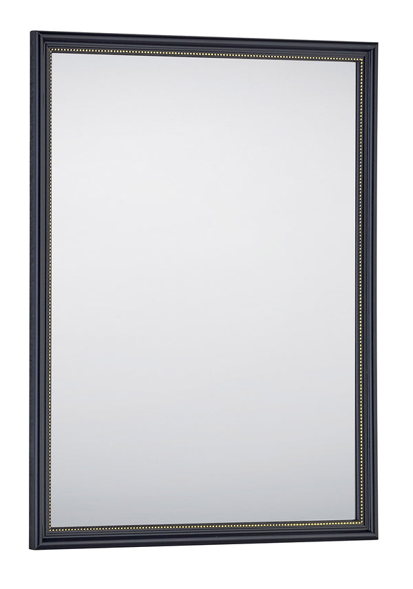 Specchio da Parete 34x45x1 cm in Plastica Elenor Nero oro acquista