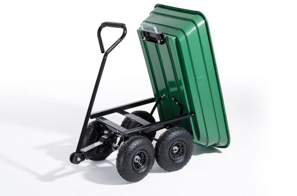 Chariot de Jardin Pliable Bertozzi en Abs 4 Roues Gonflables Max 250Kg prezzo