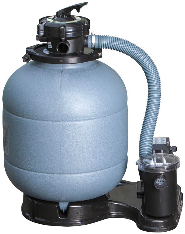 Piscina Rotonda Fuori Terra Ø460xh132 cm in Acciaio e PVC Gre Groenlandia