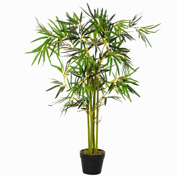 Bambou Artificiel H120 cm avec Pot Vert acquista