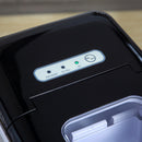 Macchina del Ghiaccio 1,8L 120W in Acciaio Inox Grigia