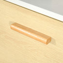 Mobile Multiuso 3 Cassetti 3 Ripiani 60x40x100 cm in Legno Bianco