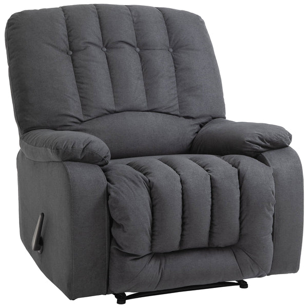 Fauteuil inclinable Relax 96x99x104 cm en tissu gris sconto