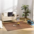 Tappeto Puzzle per Bambini 182,5x182,5 cm in EVA Marrone