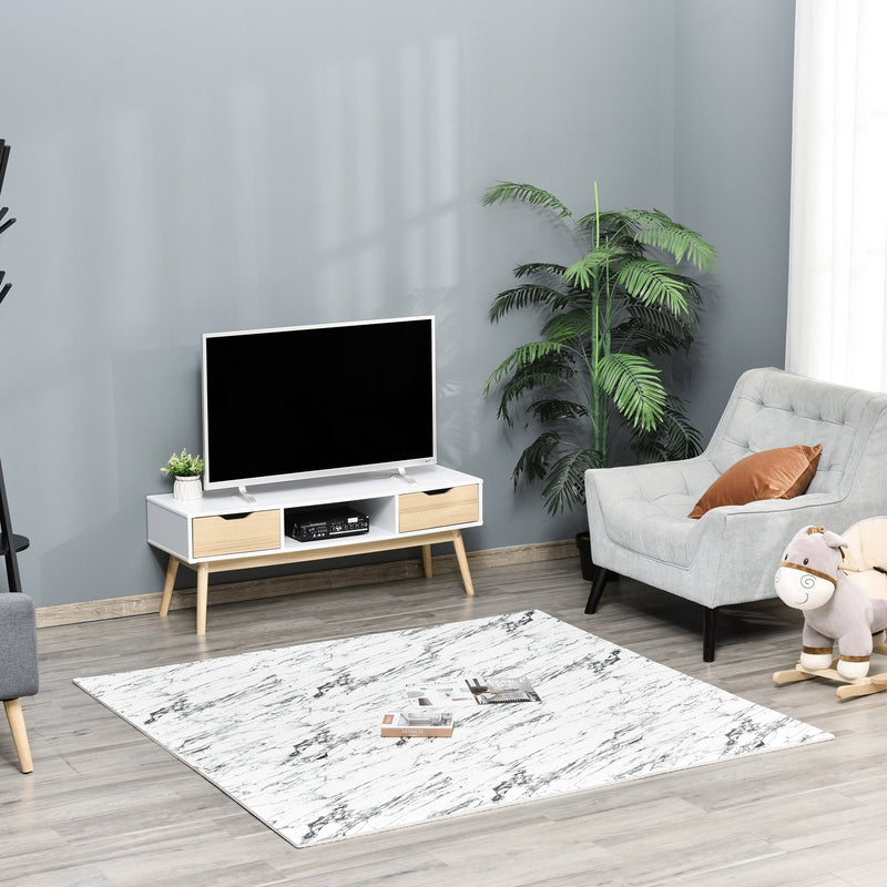 Tappeto Puzzle per Bambini 182,5x182,5 cm in EVA Bianco