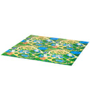 Tappeto Puzzle per Bambini 182,5x182,5 cm in EVA Fantasia
