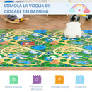 Tappeto Puzzle per Bambini 182,5x182,5 cm in EVA Fantasia