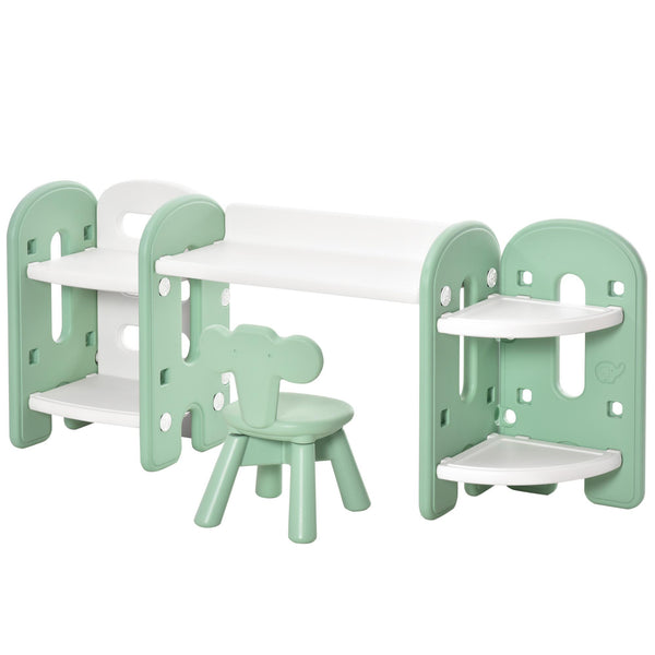 sconto Ensemble table et chaises pour enfants Vert