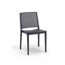 Set 6 Sedie 46x56x81 cm in Polipropilene Porto Antracite