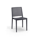 Set 6 Sedie 46x56x81 cm in Polipropilene Porto Antracite