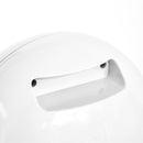 Camino Elettrico Portatile 30,5x18x35 cm Effetto Fiamma 1500W Bianco