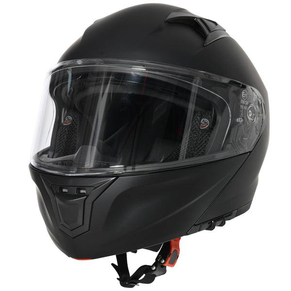 Casque Intégral pour Scooter Visière Longue Noir Différentes Tailles prezzo