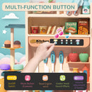 Cucina Giocattolo per Bambini 70x32x92,2cm in Polipropilene Beige e Verde