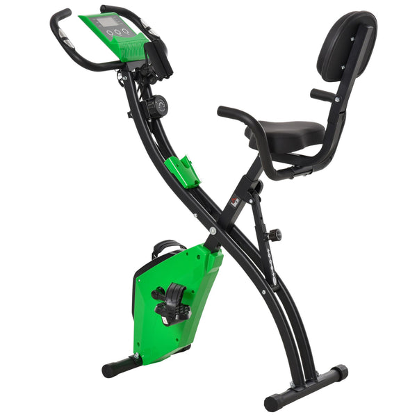 Vélo d'exercice magnétique pliable avec écran LCD vert sconto