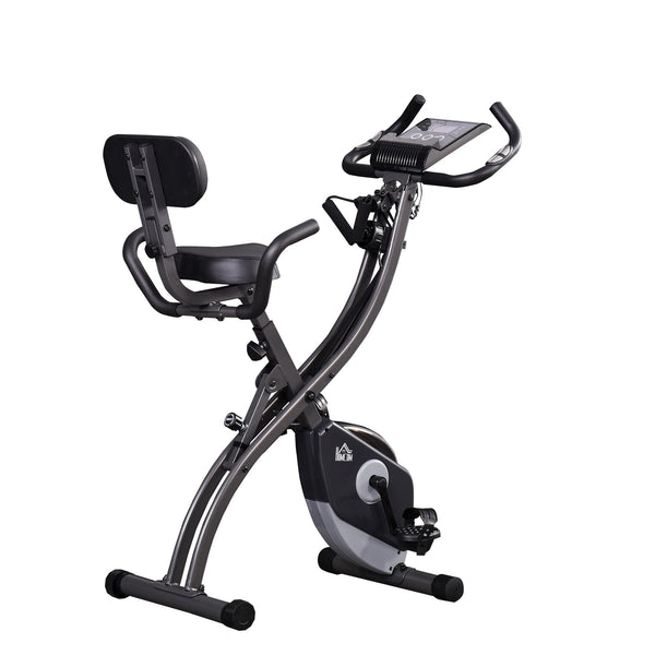 acquista Vélo d'exercice magnétique pliable avec écran LCD noir