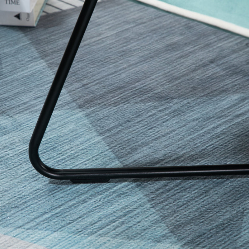 Poltrona Imbottita 55x69x68 cm in Velluto Verde