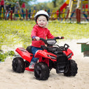 Mini Quad Elettrico per Bambini 6V Rosso
