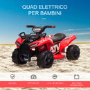 Mini Quad Elettrico per Bambini 6V Rosso