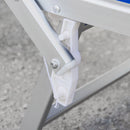 Set 2 Lettini Prendisole da Giardino in Alluminio Vandi Beige