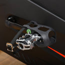 Cyclette Magnetica con Display LCD in Acciaio e ABS Nera