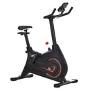 Cyclette Magnetica con Display LCD in Acciaio e ABS Nera