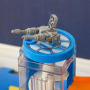 Garage Giocattolo per Bambini 60x22x36 cm con Rampe e Ascensore Multicolore