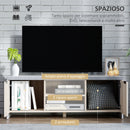 Mobile TV Moderno 120x40x44 cm in Truciolare Grigio